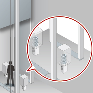 在既有电梯的底坑内确保避难空间的现实方法